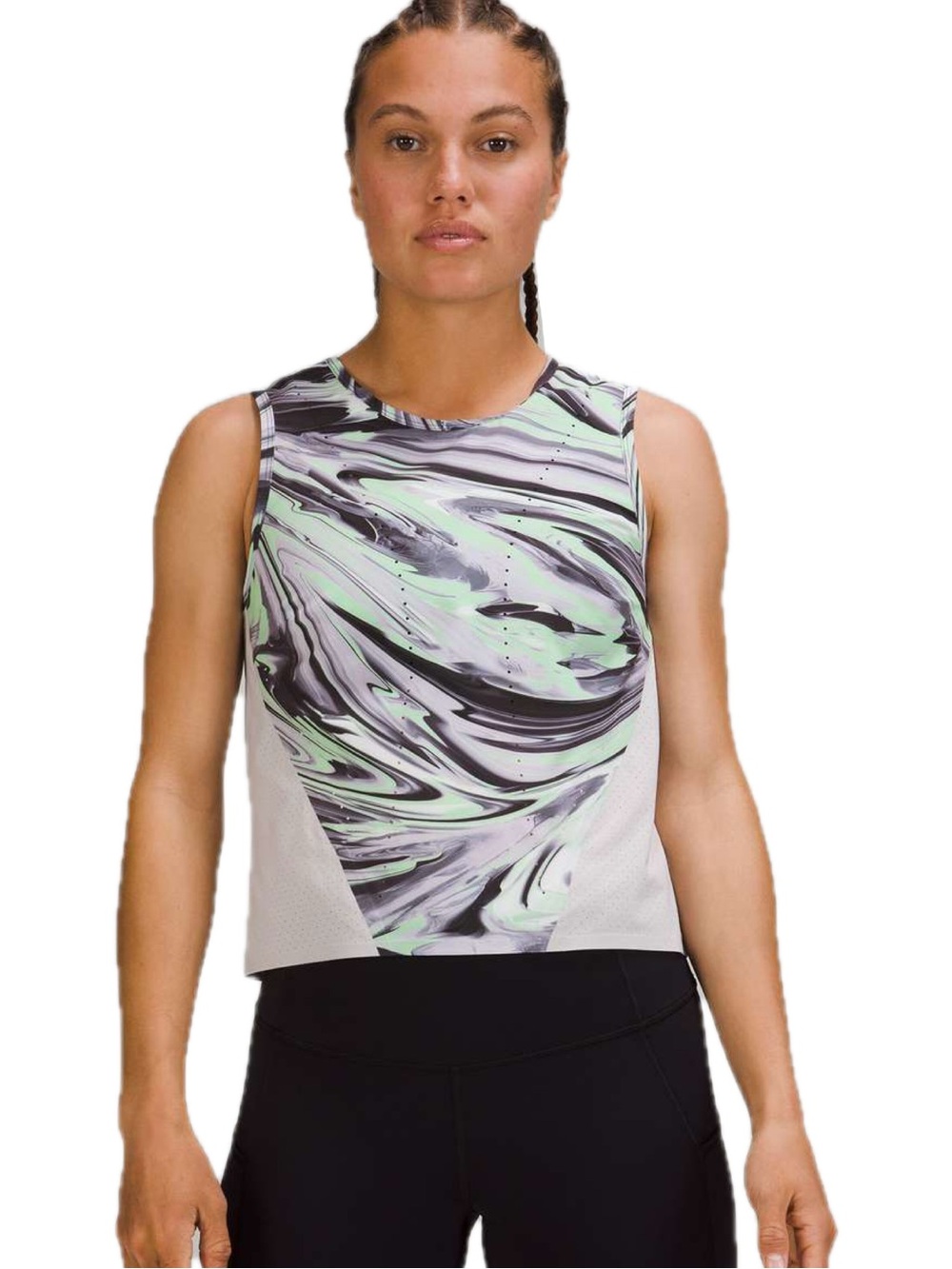 Lululemon Swift Ventilated Running Tank Top
Paint Glide Warp Multi